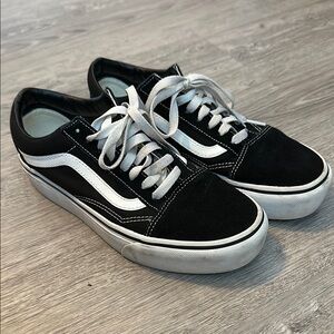 Vans Black and White Women's Sneakers